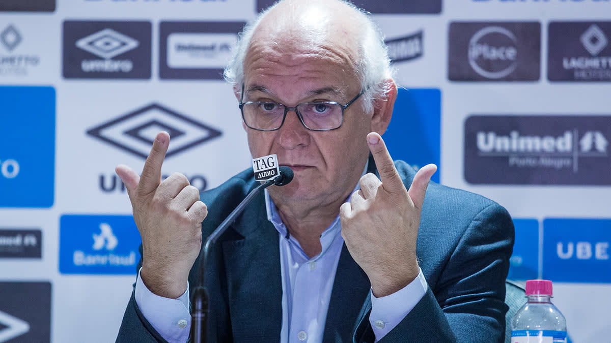 Presidente do Grêmio dá sua opinião sobre suposto caso de racismo envolvendo Edenílson