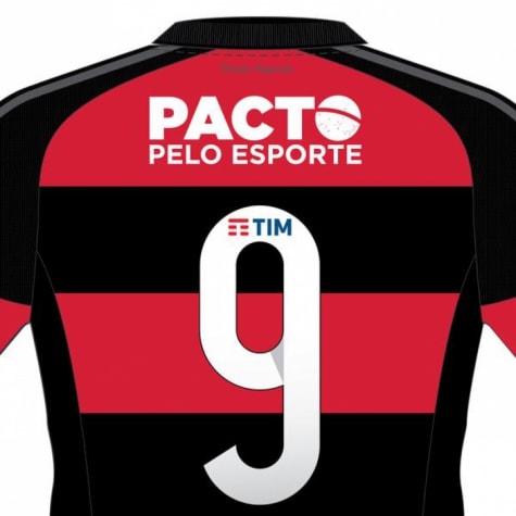 Flamengo vai estampar nova marca na camisa contra o Vasco