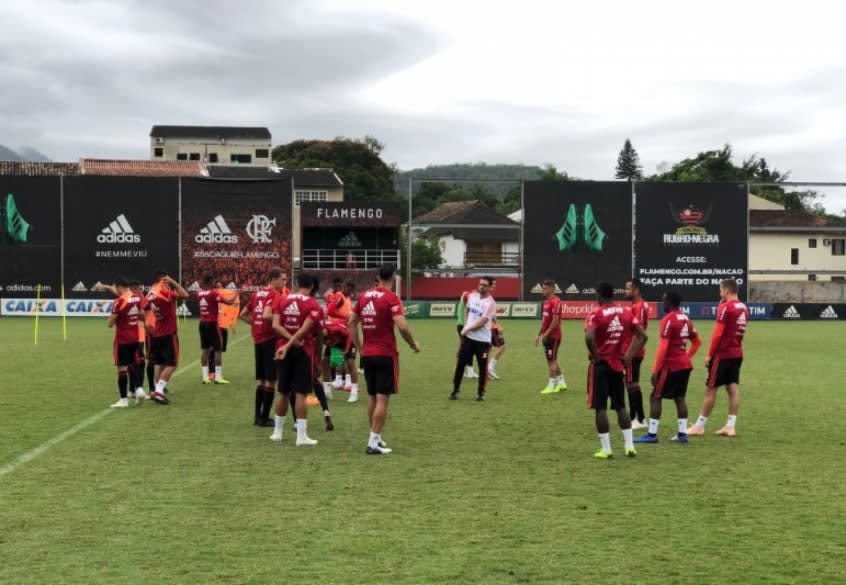 Elenco do Flamengo se reapresenta no Ninho já de olho no Sport