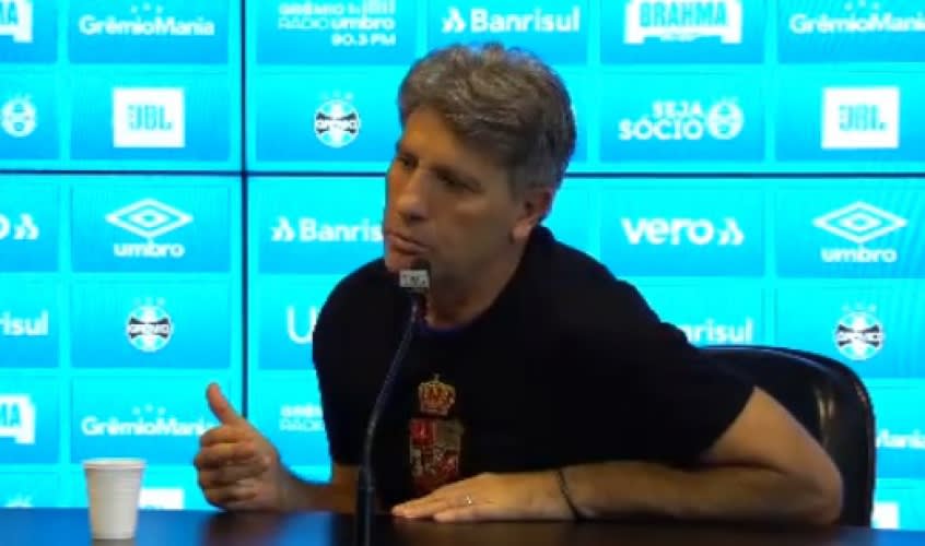 Renato Gaúcho revela que o Brasileirão não é prioridade do Grêmio