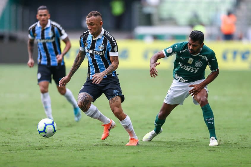 Cebolinha confirma a fama de carrasco do Palmeiras