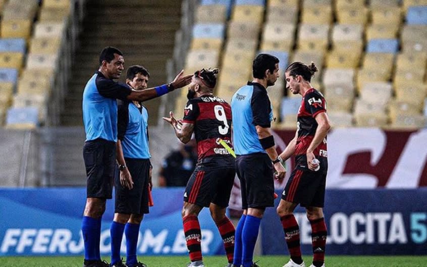 Gabigol lamenta ficar fora da final do Carioca: Desrespeito com o seu trabalho, com sua equipe e família