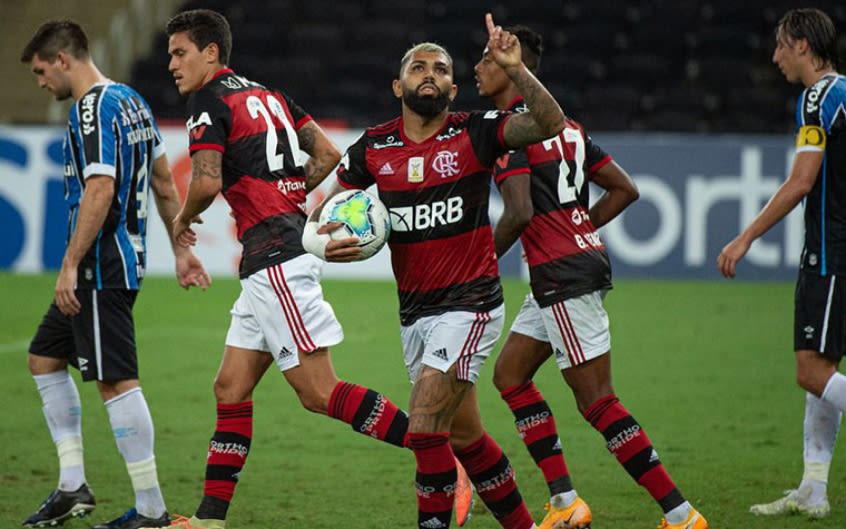 Flamengo pode voltar a ter trio de artilheiros após mais de um mês