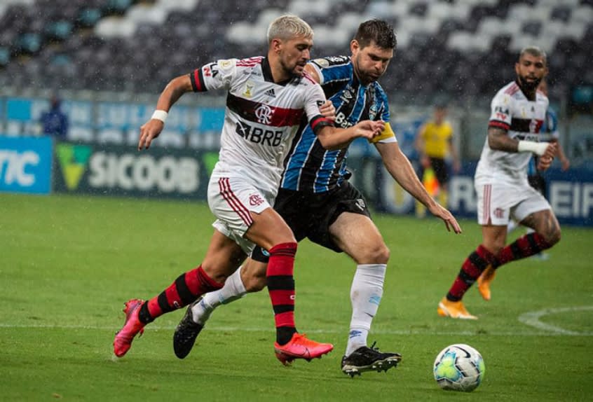 CBF define arbitragem para o jogo da ida entre Flamengo e Grêmio