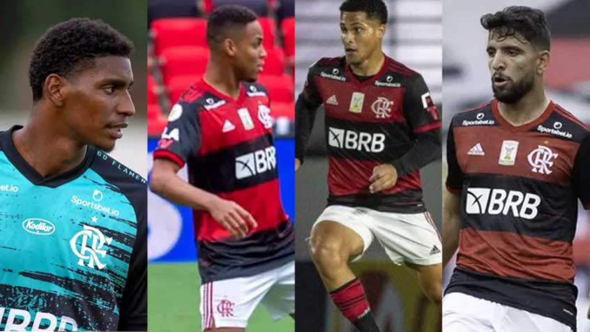 Base do Flamengo é colocada à prova no Brasileirão de 2020