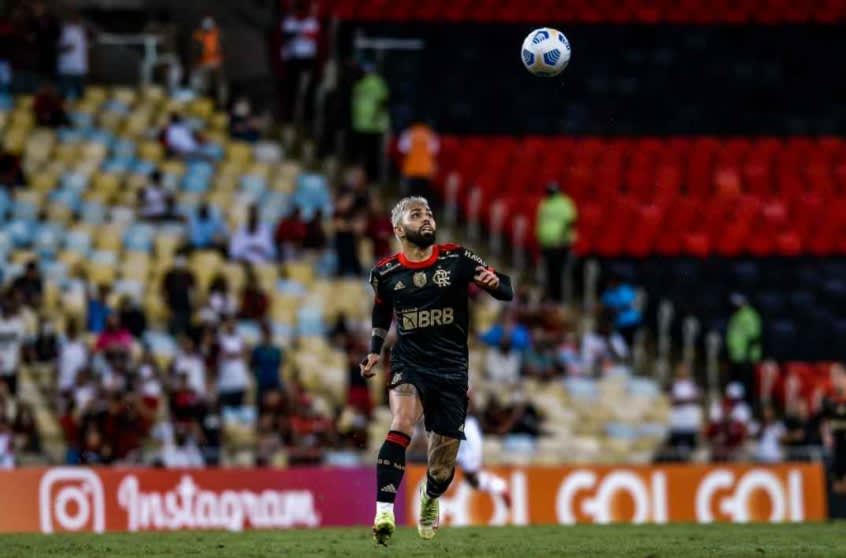 Gabigol pode repetir sequência recorde e viver noite histórica em Chapecó