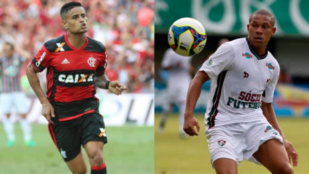 Motorzinhos do Fla x Flu, Éverton e Wellington Silva fazem tira-teima