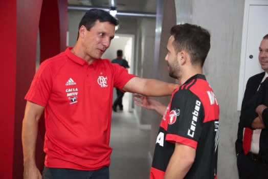 Recém chegado no Flamengo Everton Ribeiro já está em casa