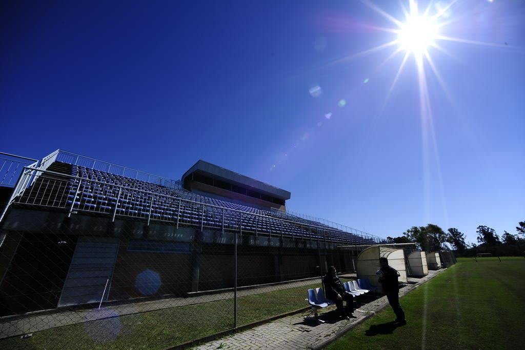 Som ambiente e faixas: Grêmio prepara cenário raiz para jogo do Gauchão em Eldorado