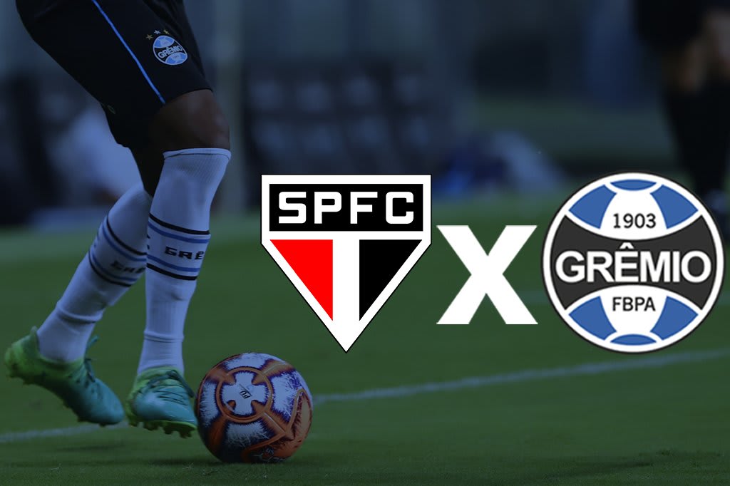 São Paulo x Grêmio: horário, local, escalações e transmissão