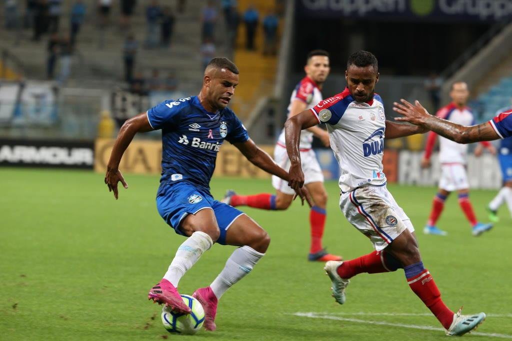 Confira os lances de Grêmio 0x1 Bahia na Arena