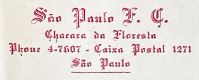 80 anos da reafirmação do nome São Paulo Futebol Clube - SPFC