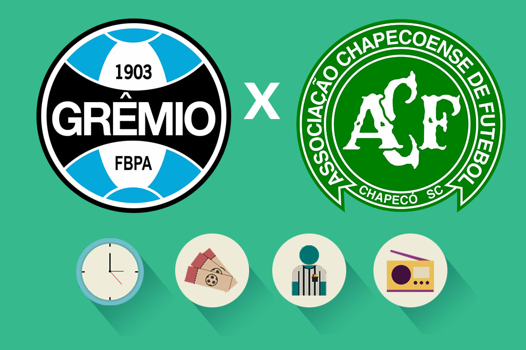 Grêmio x Chapecoense: tudo que você precisa saber para acompanhar a partida