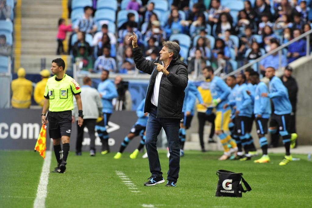 Leonardo Oliveira: o dedo de Renato mostra um Grêmio pragmático