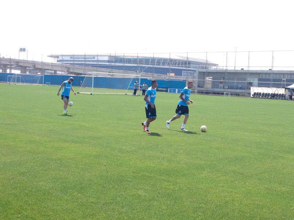 Sem Grohe, Renato confirma time que enfrenta o Santos no domingo