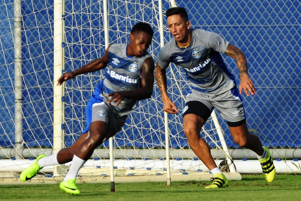 Últimas do treino do Grêmio