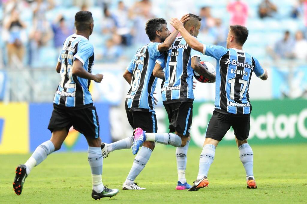 Dois jogadores do Grêmio e um do Inter integram a seleção da oitava rodada do Gauchão