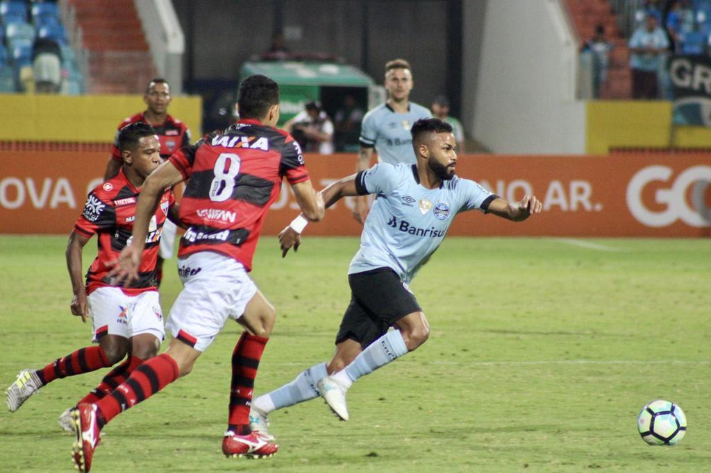 Ouça o gol do Grêmio no jogo contra o Atlético-GO pelo Brasileirão