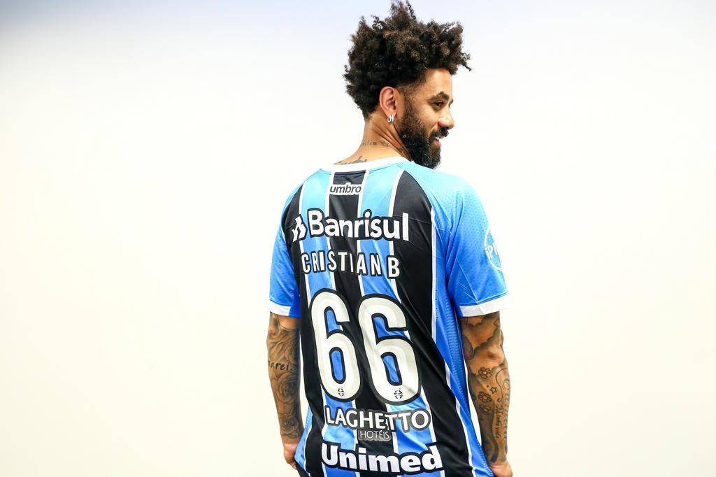 Cristian entra no BID e está liberado para fazer sua estreia pelo Grêmio