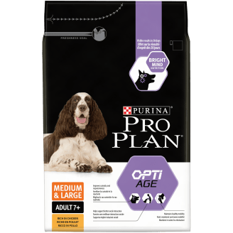 Purina Pro Plan - Croquettes Purina Pro Plan Medium & Large Adult 7+ Poulet 3kg