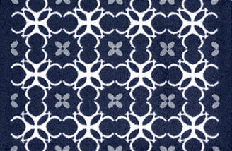 Coryl_Home - Tapis d'intérieur tout doux Ksour nuit L75 x l50 x h0,7 cm