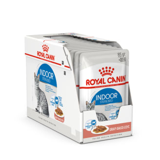 Royal Canin - Royal Canin - Sachets fraîcheurs chat Indoor en sauce 12 x 85 g