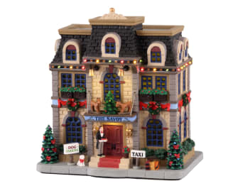 Lemax - Lemax - Noël au Savoy avec adaptateur L.12,30 x l.18 x H.19 cm