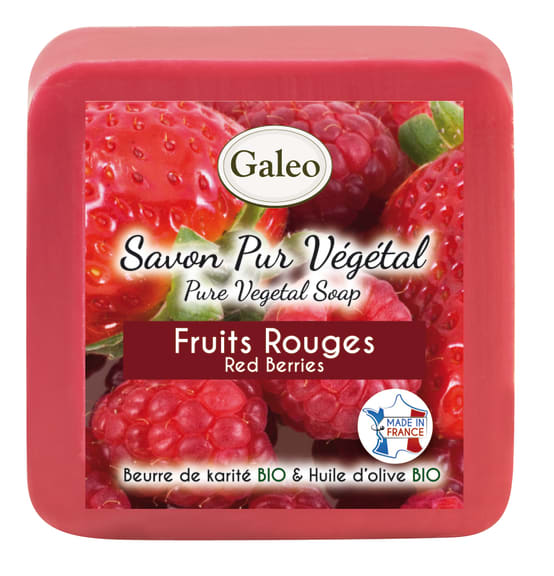 Savon fruits rouges 100gr Jardiland
