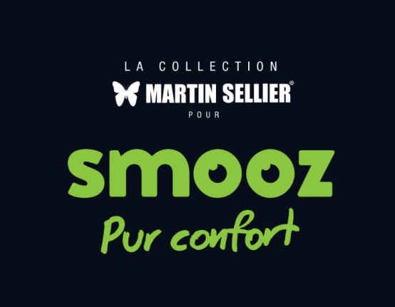 Smooz - Smooz - Collier nylon uni confort noir pour chien 2,5x55 cm - Image 2