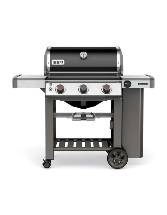 Weber - Barbecue à gaz Genesis II E-310 noir + plancha intégrée - Jardiland