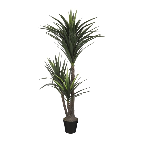 Yucca en pot plastique vert -polyester-Vert- h160xd80cm - Jardiland