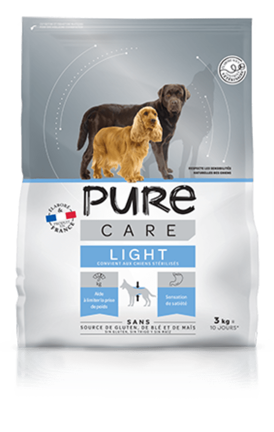 Pure Croquettes pour chien light adulte 3 kg Jardiland