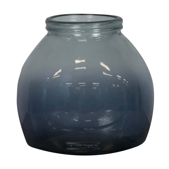 VASE VERRE RECYCLE D21X20CM Jardiland