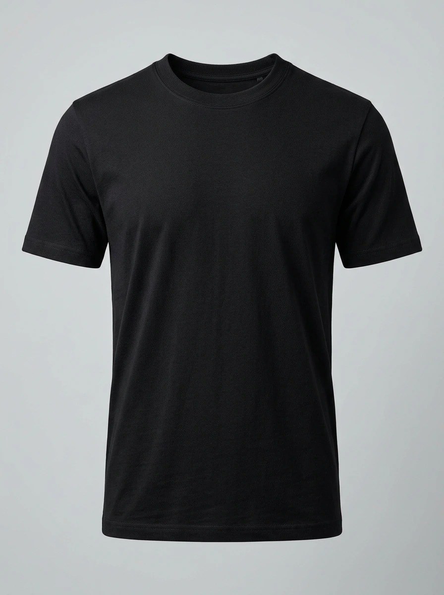 Heavyweight Drop-Shoulder T-Shirt (Jet Black) thumb 4