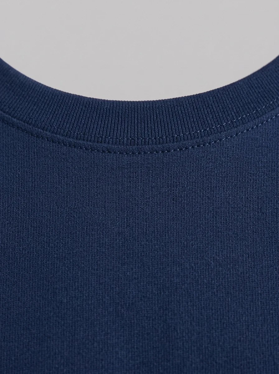 Heavyweight Drop-Shoulder T-Shirt (Navy Blue) thumb 4