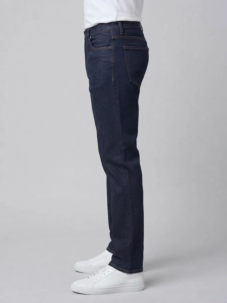 Indigo Blue Straight Fit Jeans thumb 2