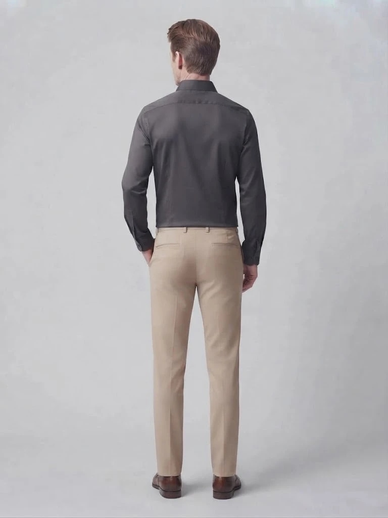 Dark Grey Formal Shirt thumb 3