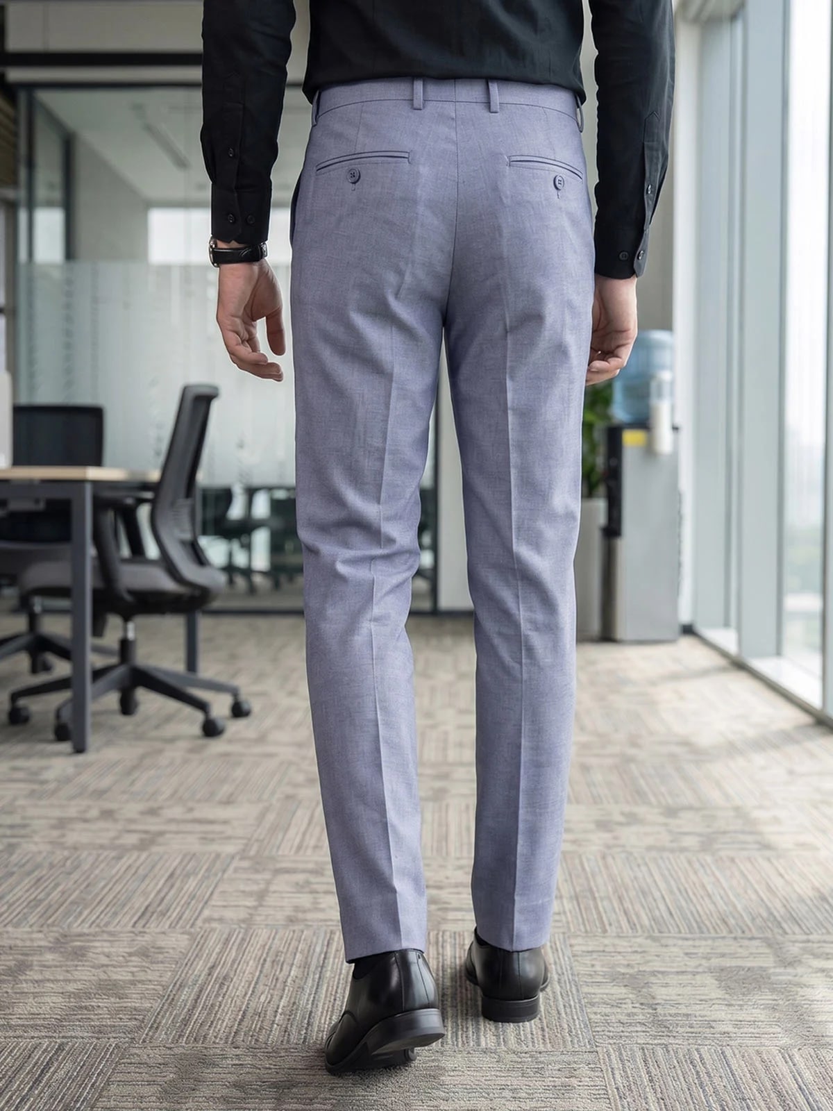 Light Grey Formal Dress Pant thumb 2