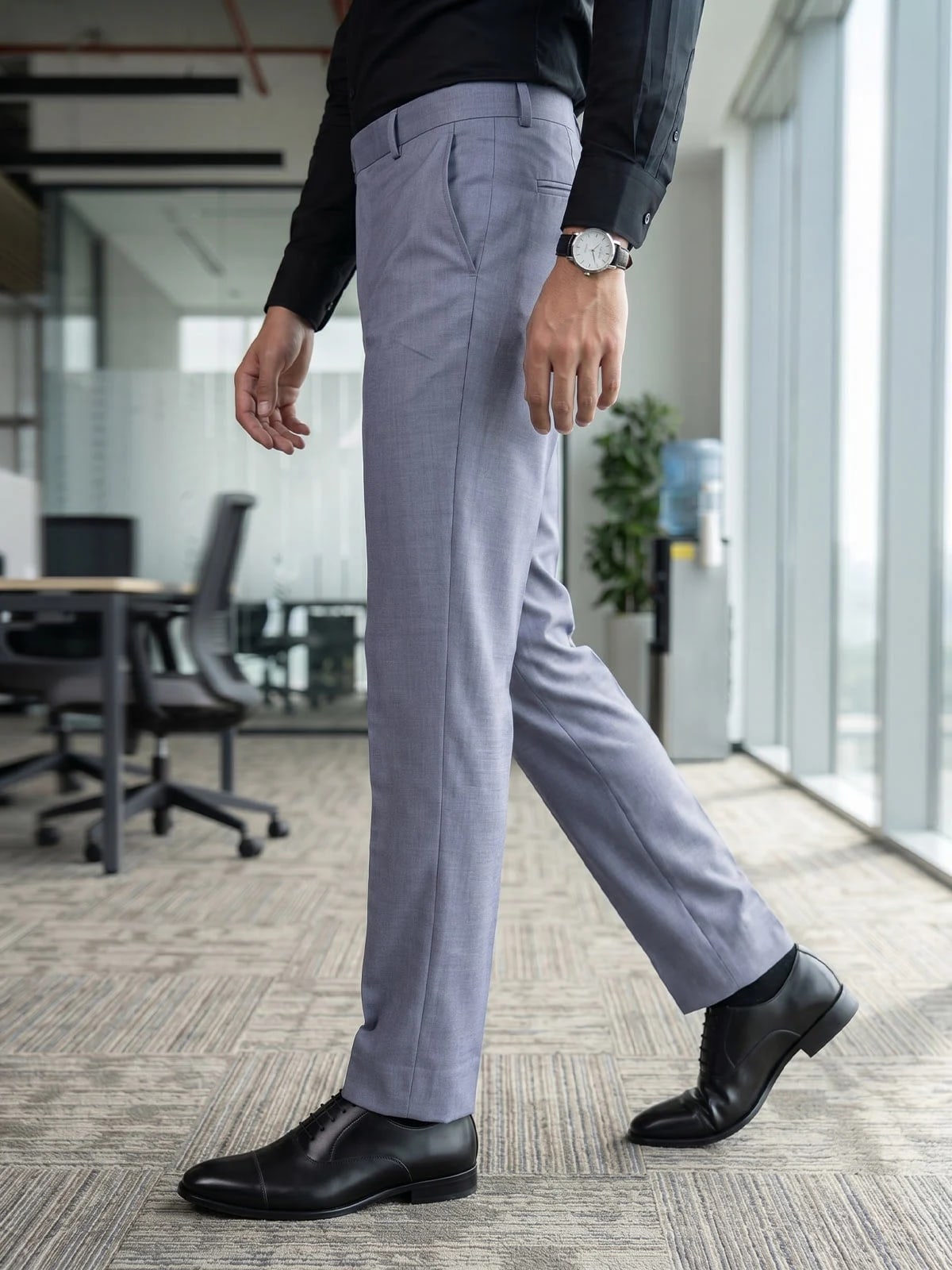 Ash Grey Formal Dress Pant thumb 2