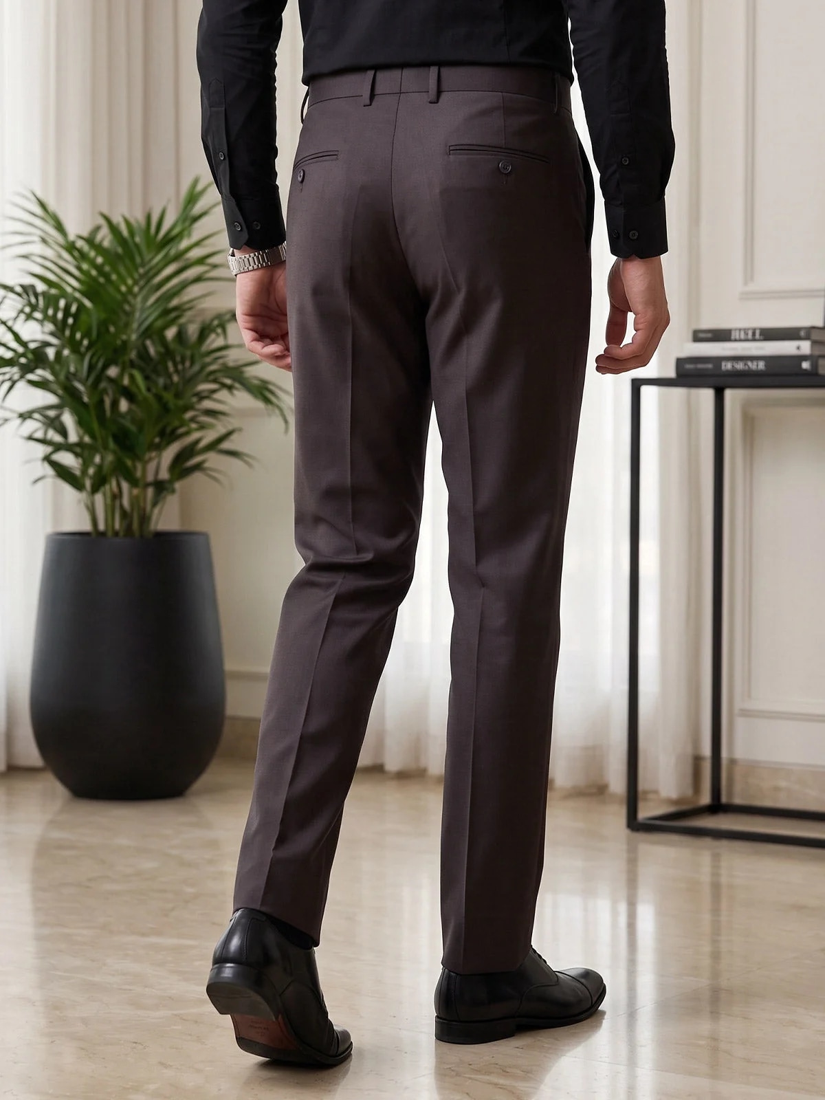 Brown Formal Dress Pant thumb 2