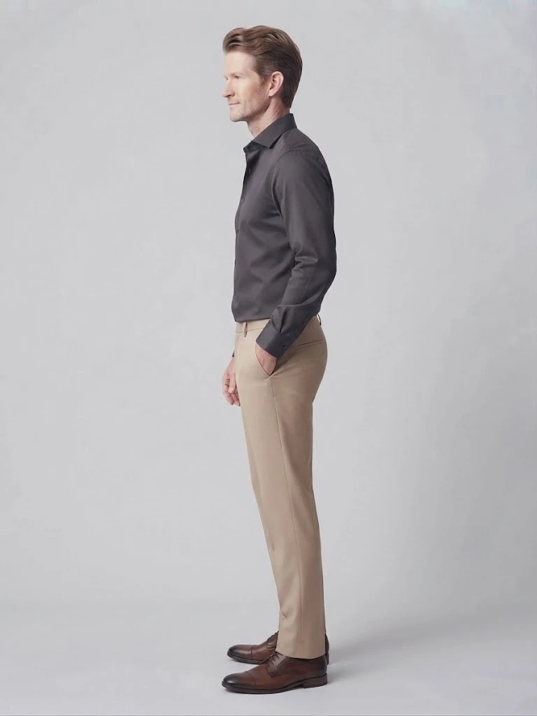 Dark Grey Formal Shirt thumb 2