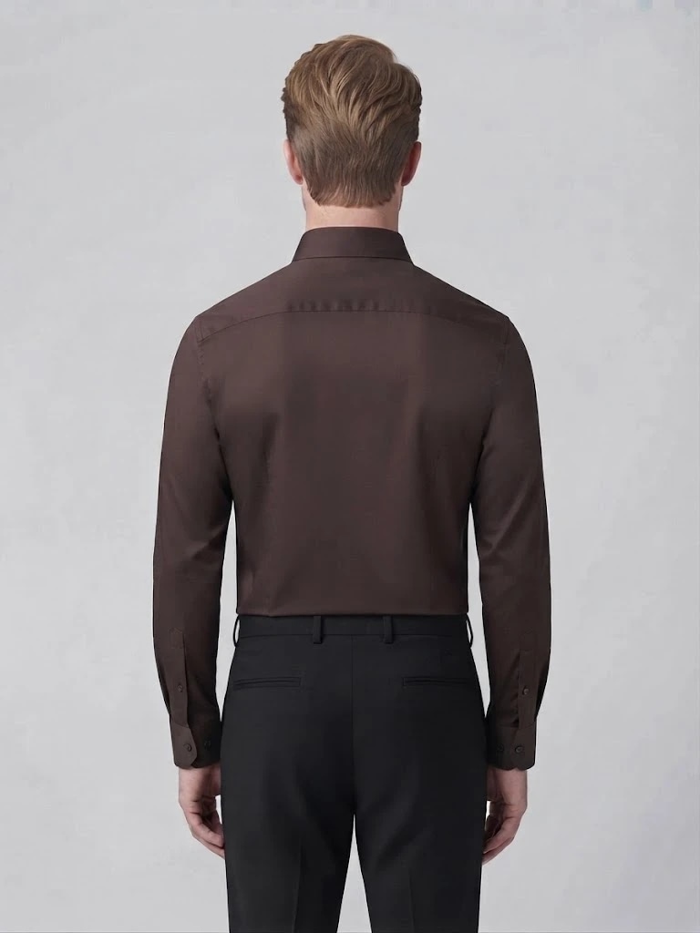 Brown Formal Shirt thumb 3