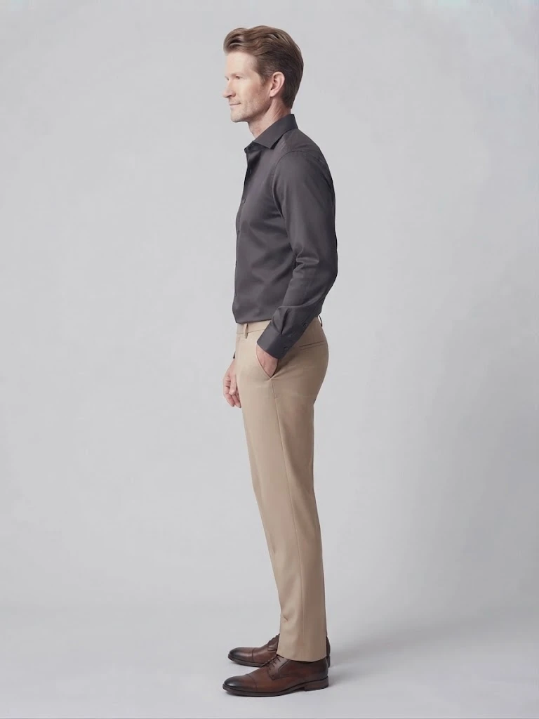 Dark Grey Formal Shirt — second view