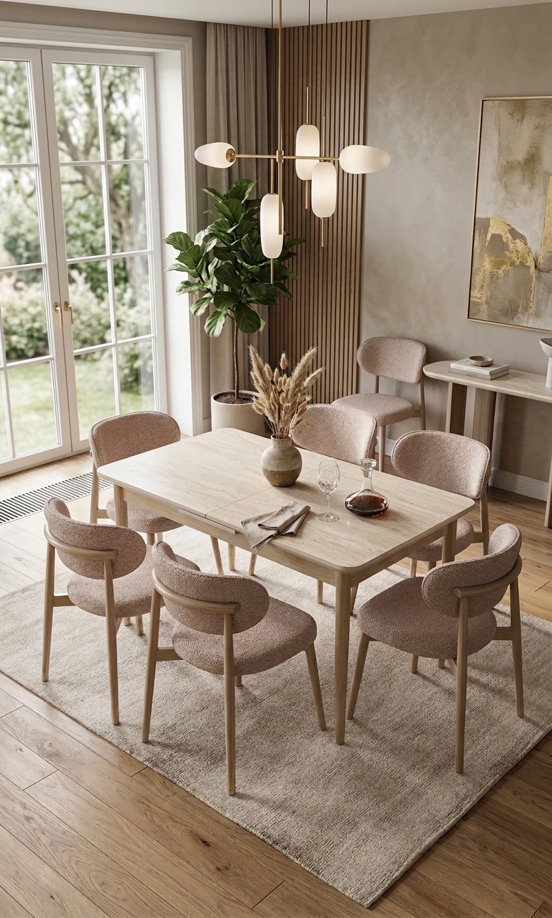 Salon Yemek Masa Takımı