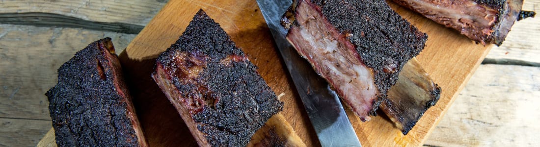 Best wood for smoking beef ribs image