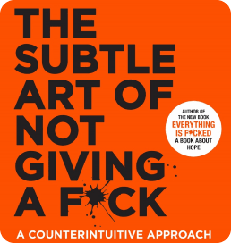 cover of The Subtle Art of Not Giving a Fuck