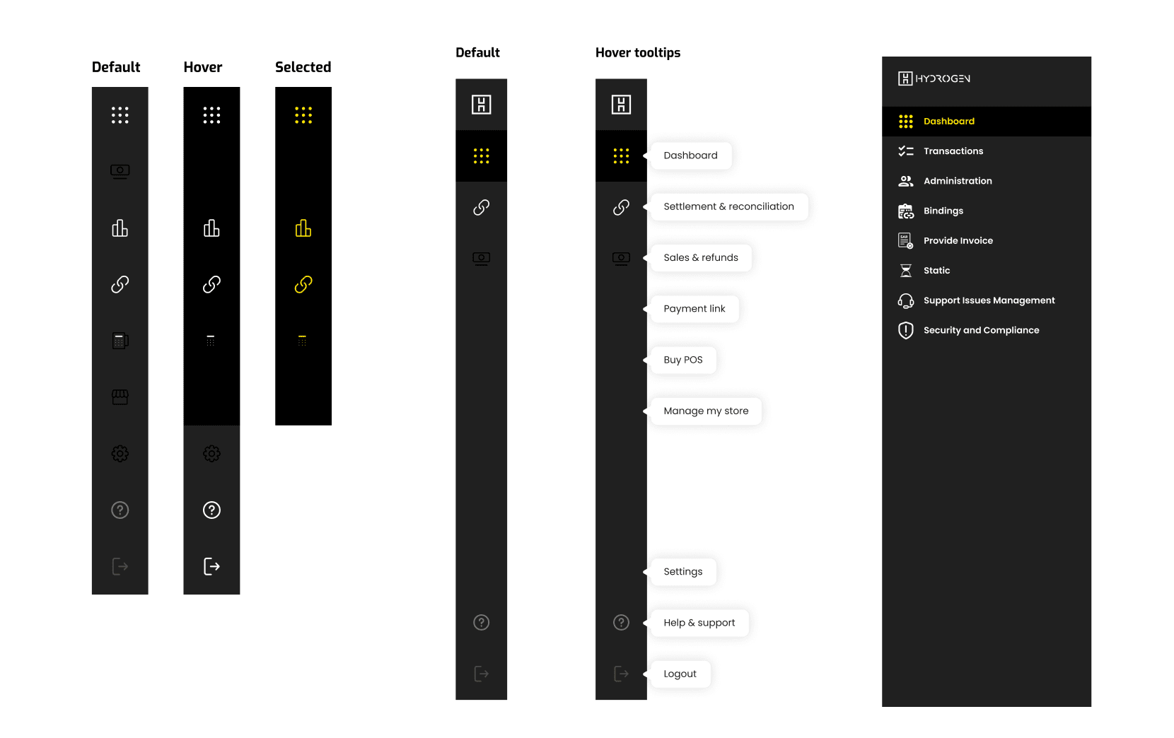 screenshot of Hydrogen