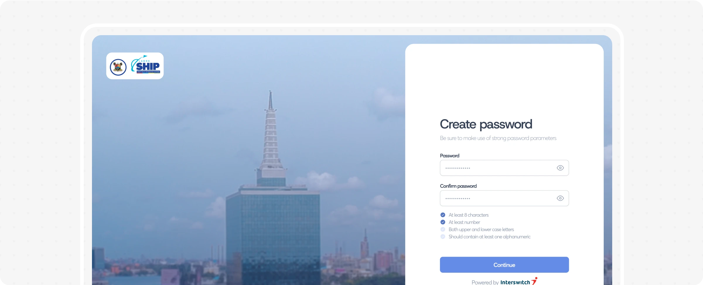 image of user on Interswitch's platform