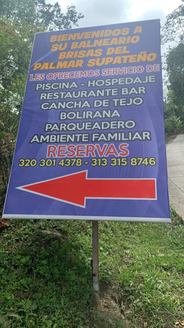 Ingreso al balneario