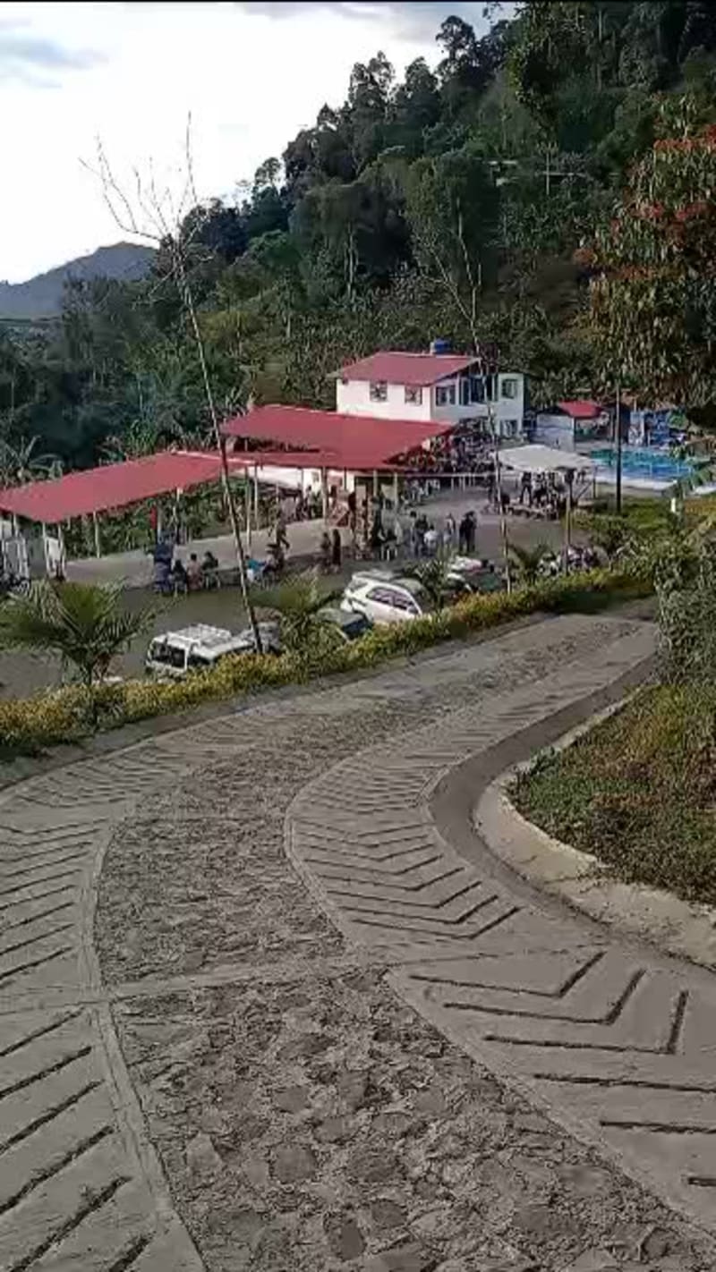 Entrada a la finca